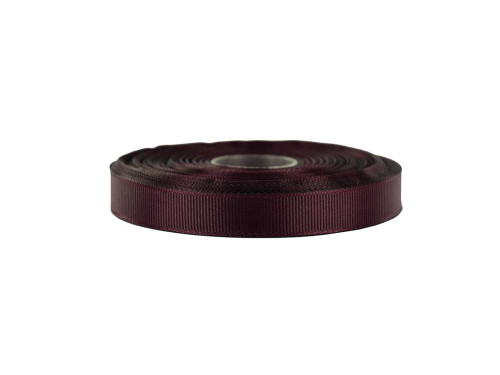 Repp ribbon - bordeaux, 12 mm