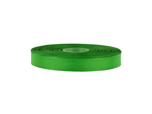 Repp ribbon - green, 12 mm