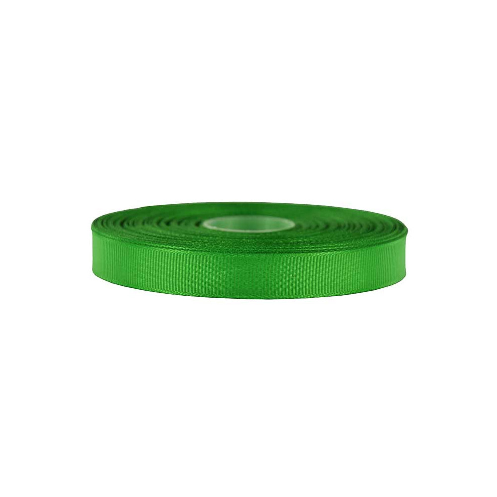 Repp ribbon - green, 12 mm