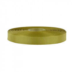 Repp ribbon - khaki green, 12 mm