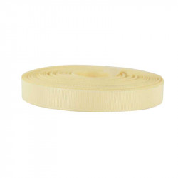 Repp ribbon - creamy, 12 mm