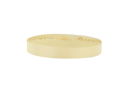 Repp ribbon - creamy, 12 mm