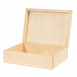 Wooden container, box - 20 x 15 cm