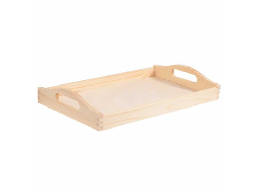 Wooden simple tray - 30 x 50 cm