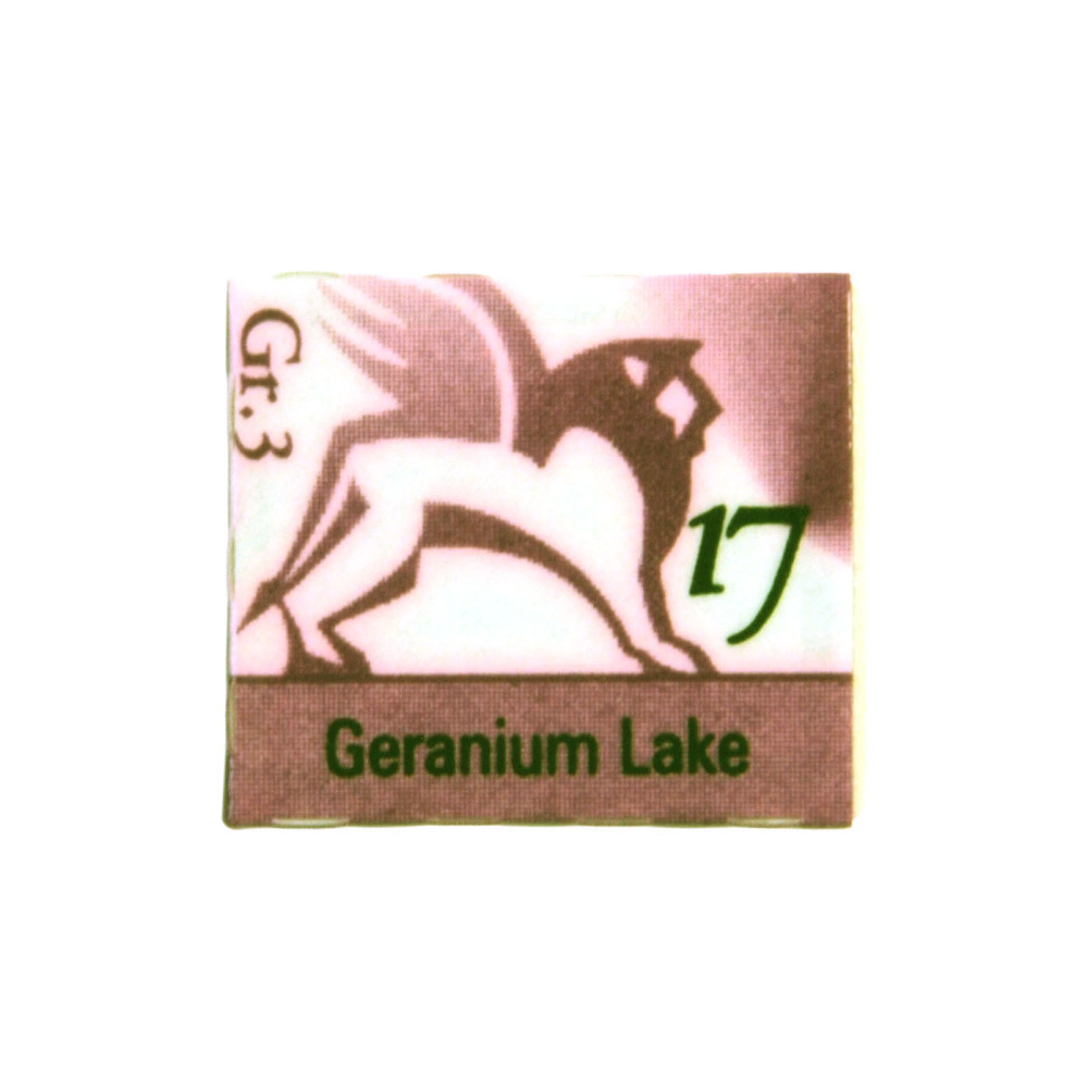 Akwarele w półkostkach - Renesans - 17, geranium lake, 1,5 ml