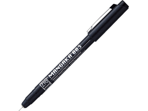Cienkopis ZIG Cartoonist Mangaka - Kuretake - czarny, 0,03 mm