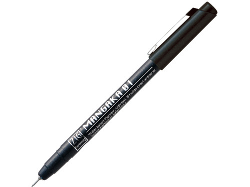 Cienkopis ZIG Cartoonist Mangaka - Kuretake - czarny, 0,1 mm