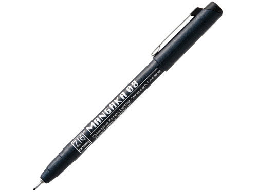 ZIG Cartoonist Mangaka pen - Kuretake - black, 0,8 mm