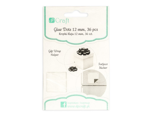 Glue Dots - DpCraft - 12 mm, 36 szt.