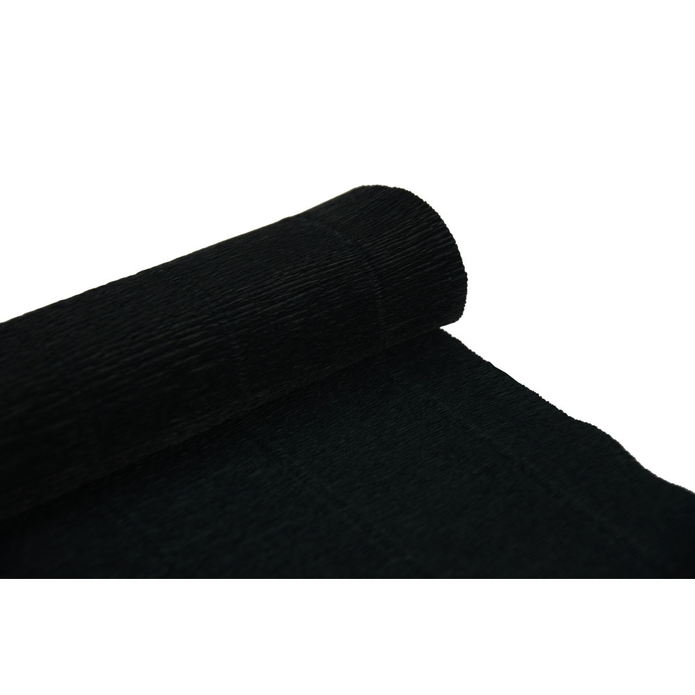 Italian crepe paper 180 g/m2 - Black 602