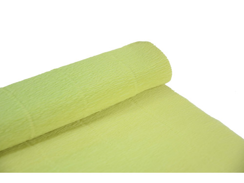 Krepina, bibuła włoska 180 g - Water green, 50 x 250 cm