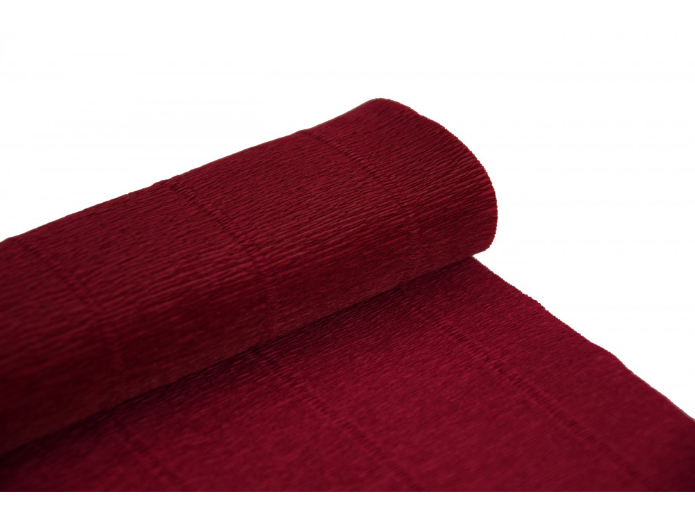 Italian crepe paper 180 g/m2 - Carmino Red 586