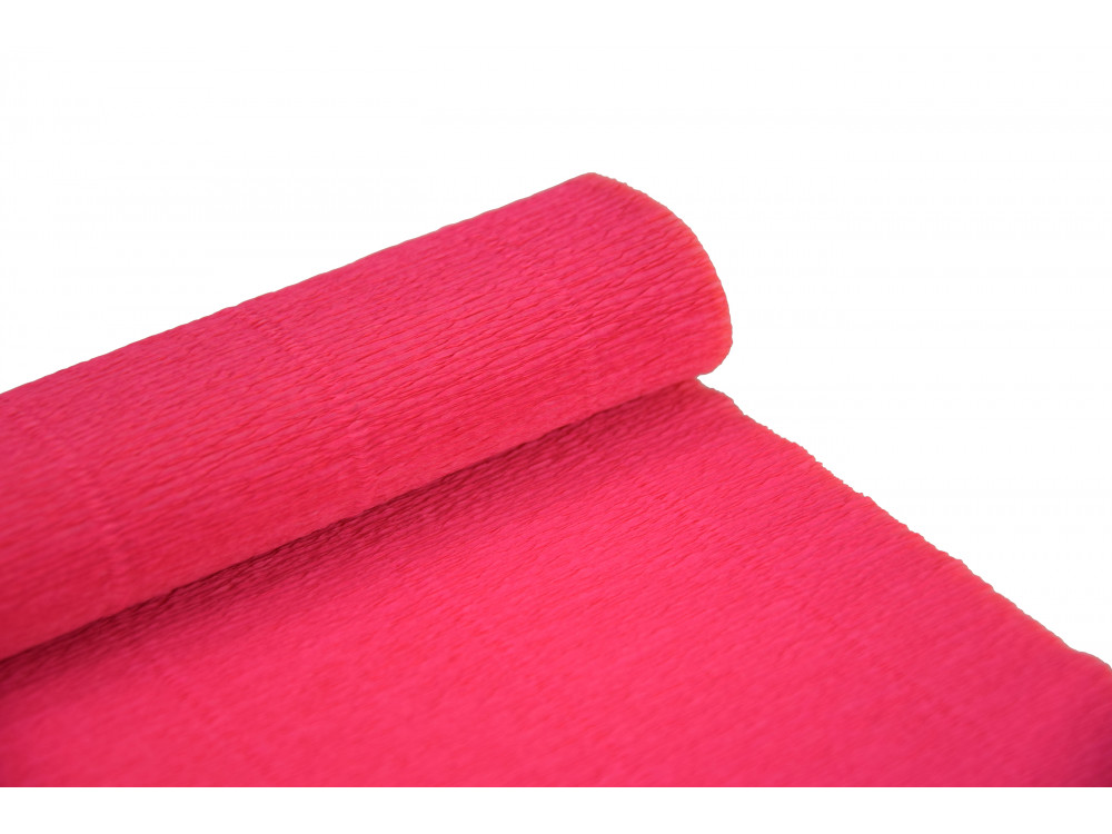 Italian crepe paper 180 g/m2 - Shocking Pink 551