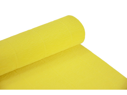 Italian crepe paper 180 g/m2 - Lemon Yellow 575