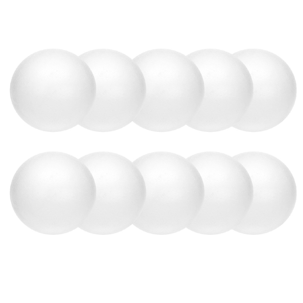 Styrofoam balls - 4 cm, 10 pcs.