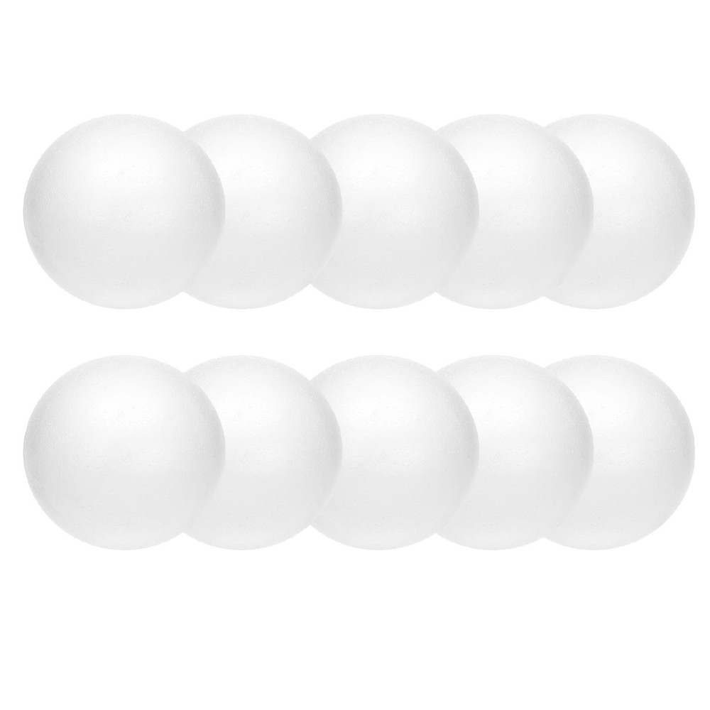 Styrofoam balls - 12 cm, 10 pcs.