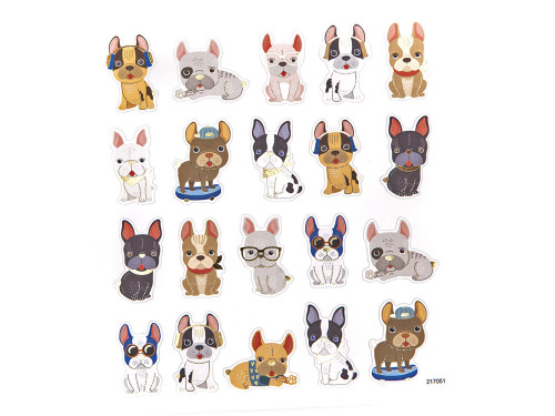Stickers Dogs - DpCraft - 20 pcs.