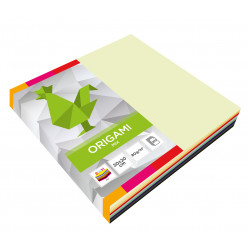 Papier origami - kolorowy, 20 x 20 cm, 100 ark.