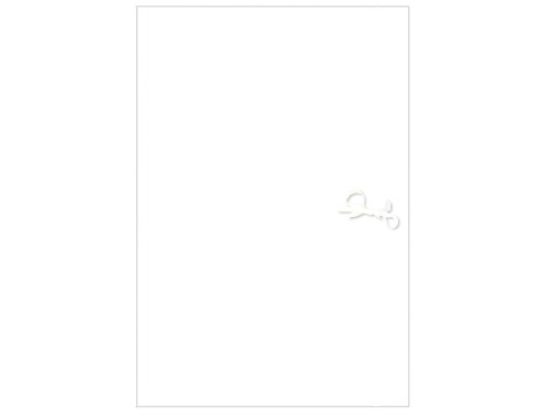 Folder with tie closure A4 - white