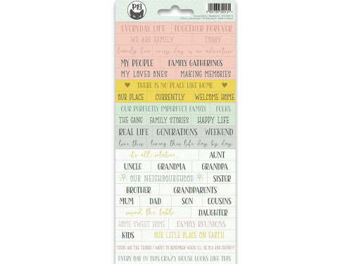 Sticker sheet - Piątek Trzynastego - We are family 01