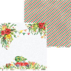 Paper 30,5 x 30,5 cm - Piątek Trzynastego - Christmas treats 06