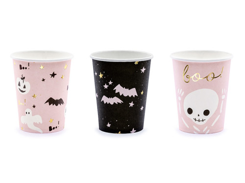 Paper cups Boo! - 220 ml, 6 pcs.