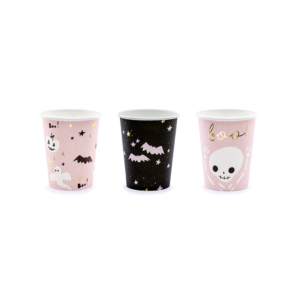 Paper cups Boo! - 220 ml, 6 pcs.