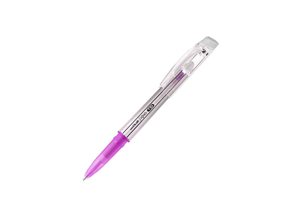 Długopis ścieralny UF-220 - Uni - różowy