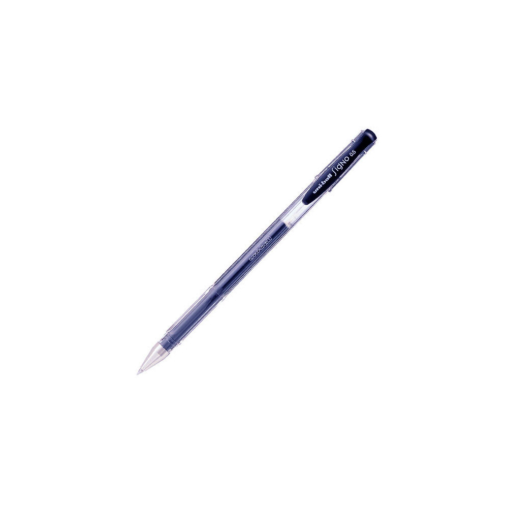 Gel pen Signo UM-100 - Uni - blue, 0,5 mm