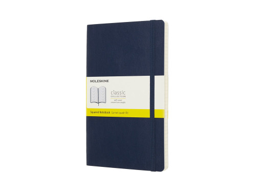 Notebook Moleskine - Squared Soft Sapphire Large