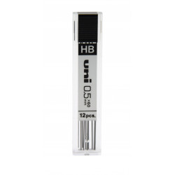 Mechanical pencil lead refill HB - Uni - 0,5 mm