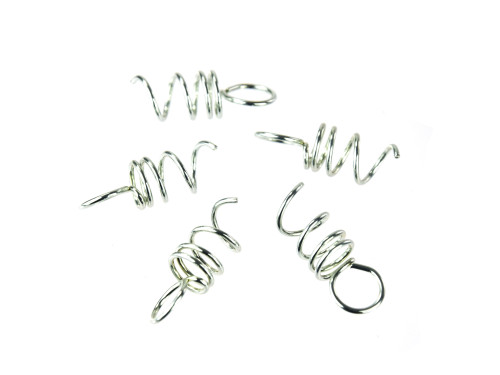 Styrofoam Hanger - silver, 10 x 30 mm, 5 pcs.