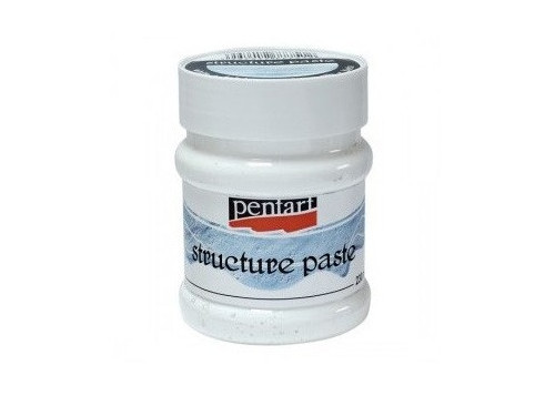 Pasta strukturalna - Pentart - biała, 230 ml
