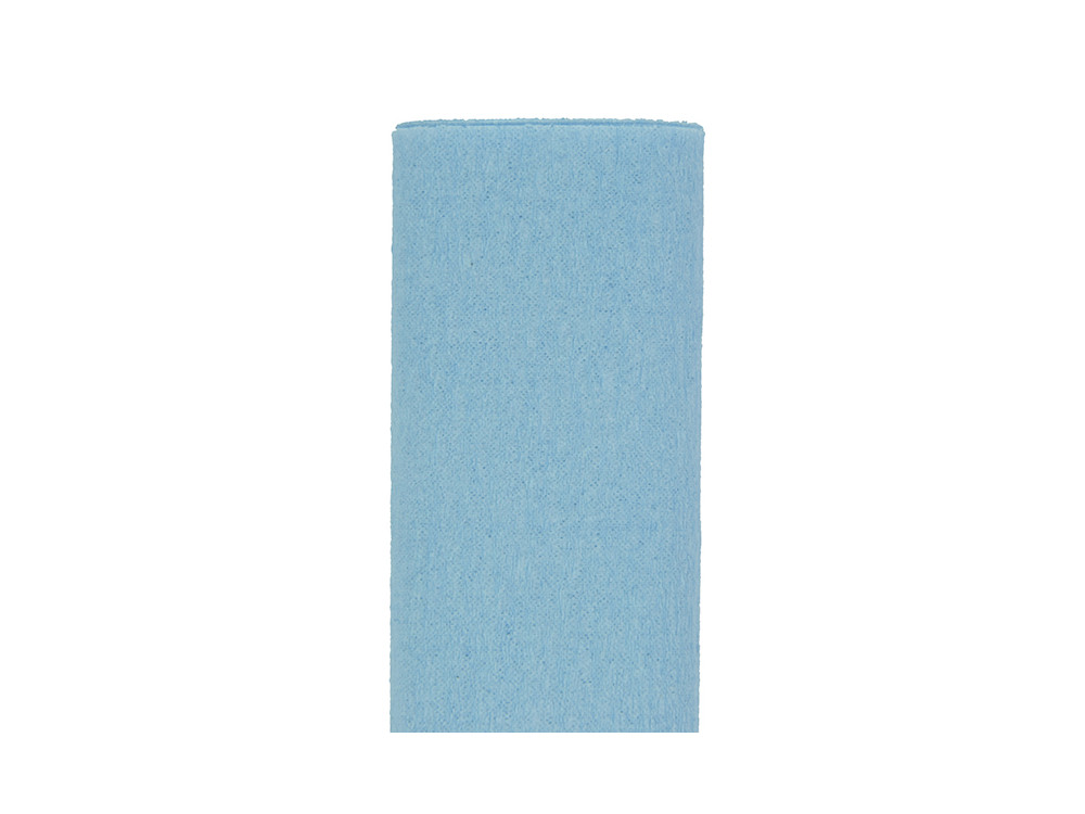 Bibuła marszczona - błękitna, 50 x 200 cm