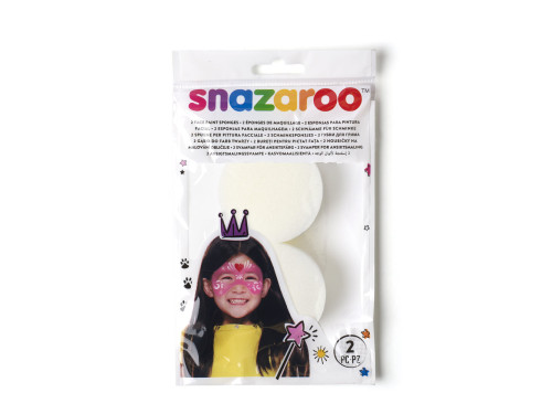 Face paint sponges - Snazaroo - 2 pcs.