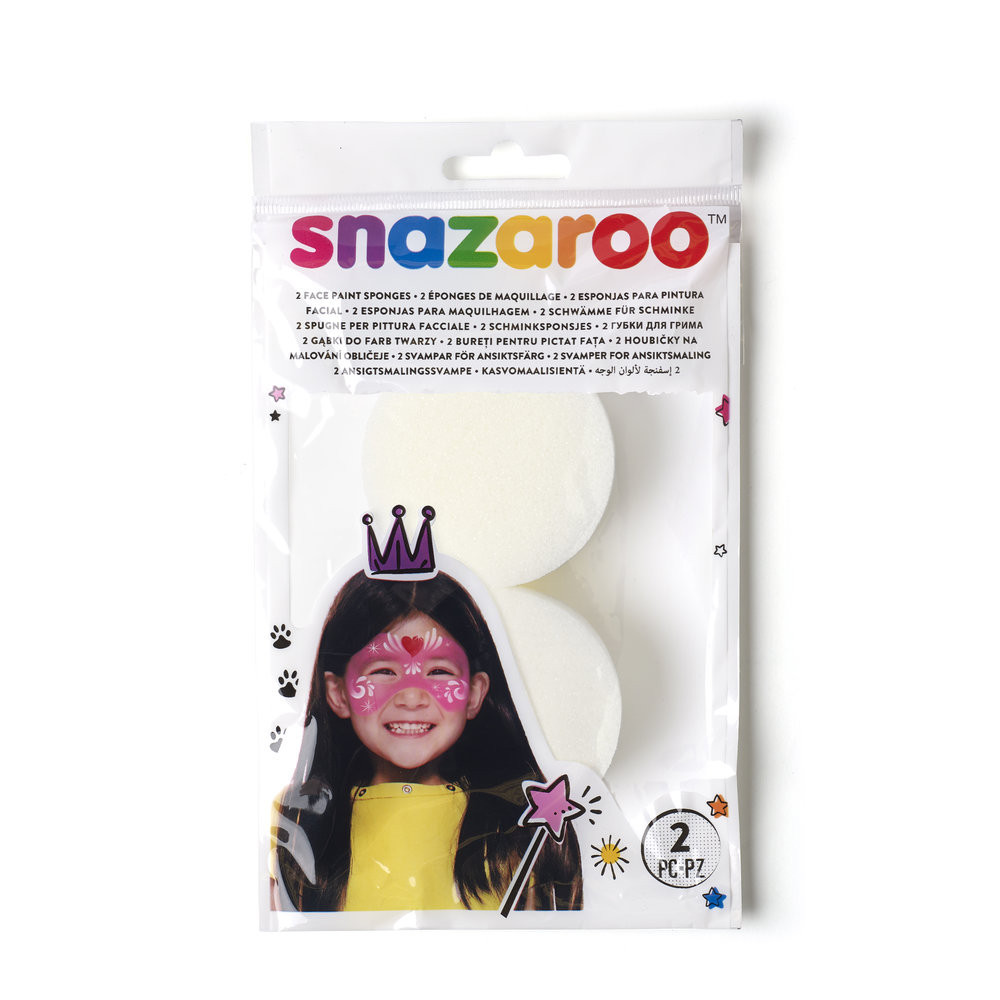 Face paint sponges - Snazaroo - 2 pcs.