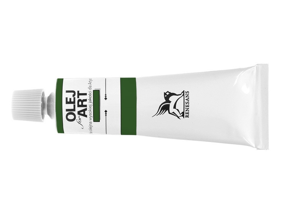 Oil paint Olej for Art - Renesans - 41, Hooker's green, 60 ml