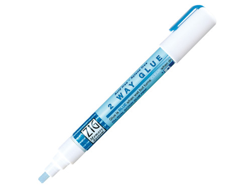 Klej w pisaku ZIG 2 Way Squeeze & Roll Chisel Tip - Kuretake