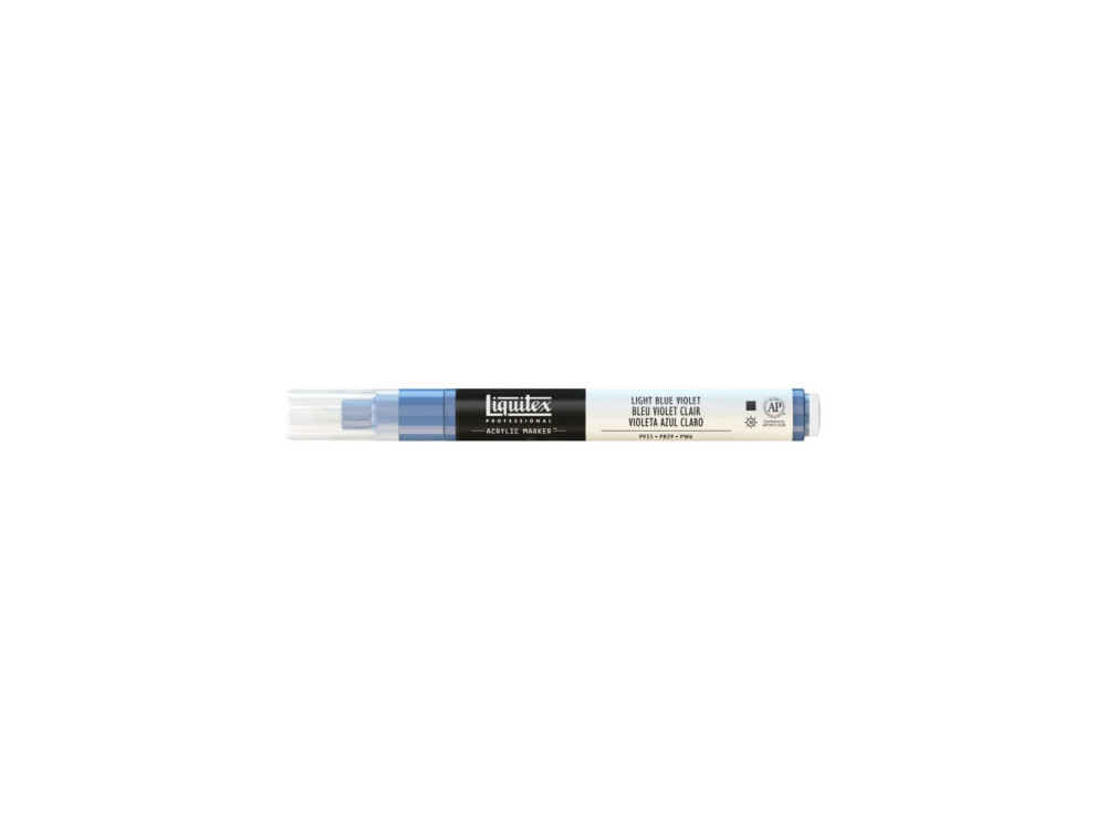 Marker akrylowy - Liquitex - light blue violet, 2 mm