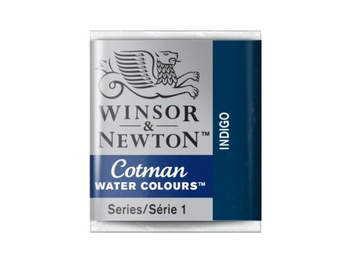 Farba akwarelowa Cotman - Winsor & Newton - Indigo, półkostka