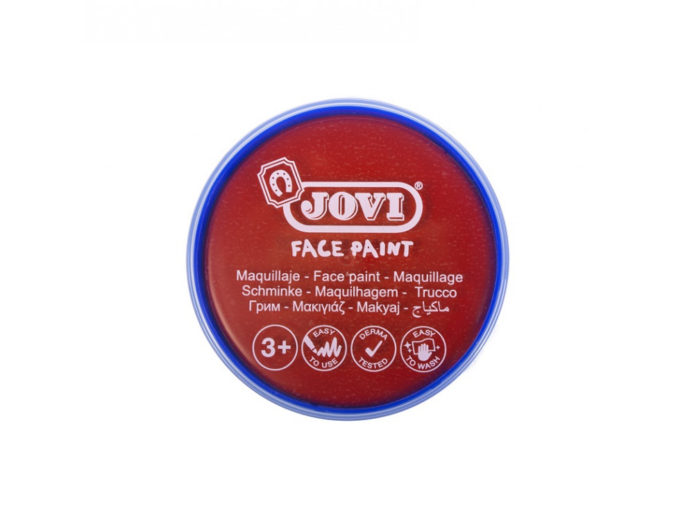 Farba do malowania twarzy - Jovi - czerwona, 8 ml
