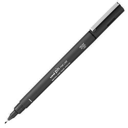 Fineliner Pen Pin 200 - Uni - black, 0,02 mm