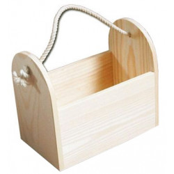 Wooden Basket Container...