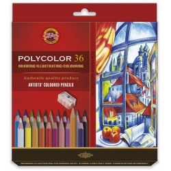 Pencil set Polycolor - Koh-I-Noor - 36 pcs.