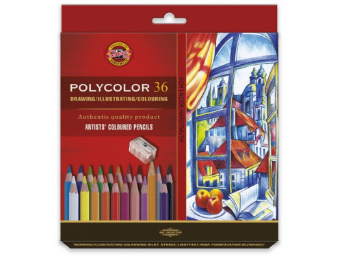 Pencil set Polycolor - Koh-I-Noor - 36 pcs.
