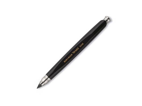 Mechanical Clutch Leadholder Versatil with sharpener - Koh-I-Noor - black, 5,6 mm