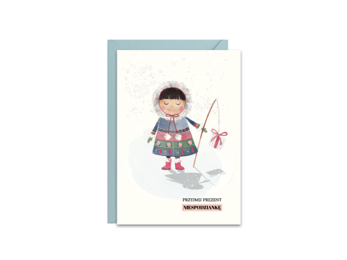 Greeting card A6 - Paperwords - Eskimo