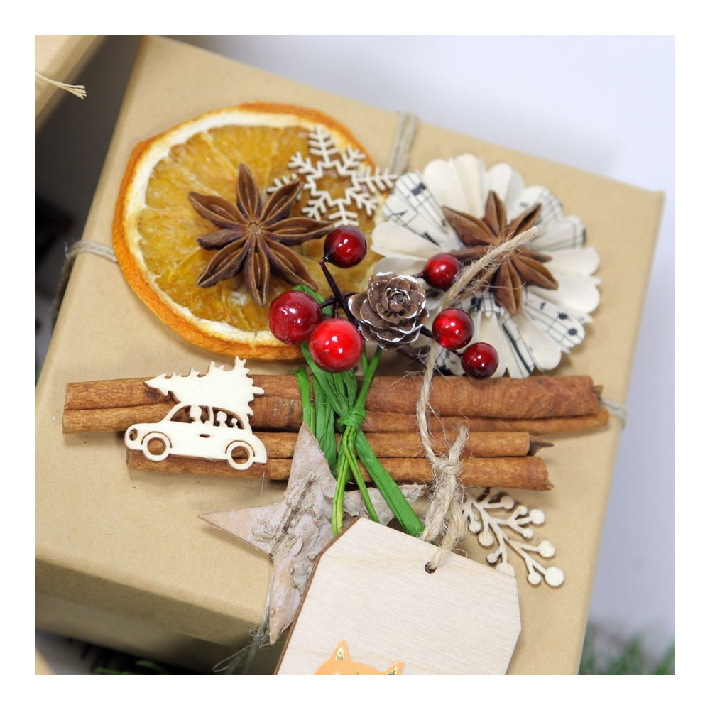 Wooden shapes Christmas 3 - DpCraft - 45 pcs.