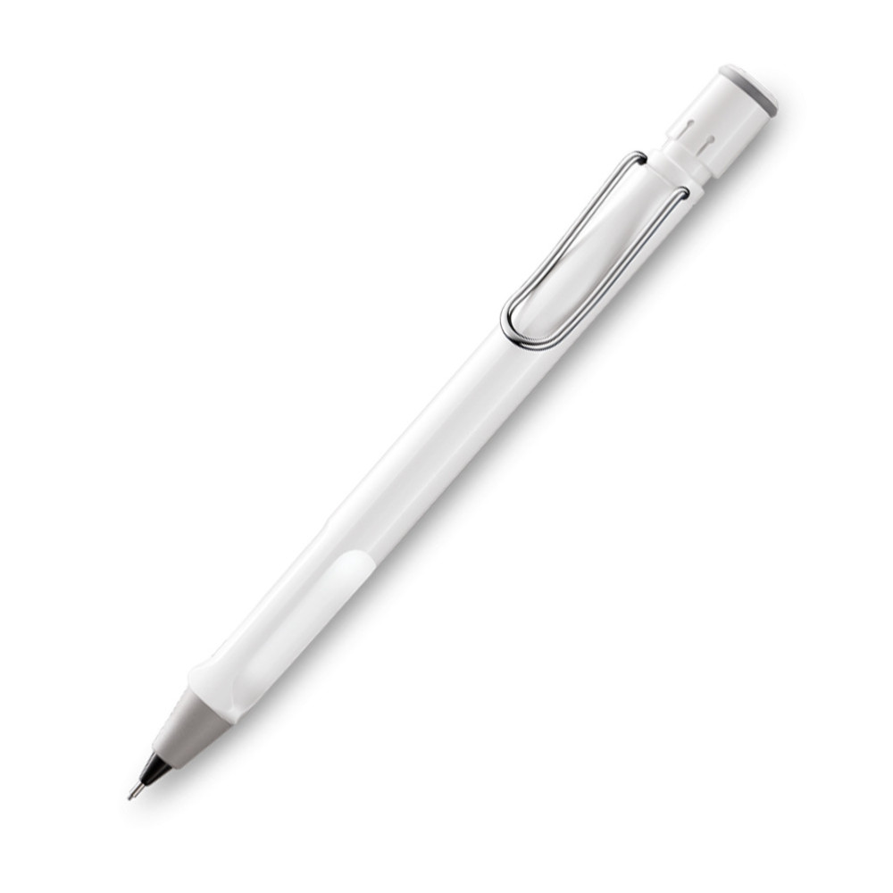 Ołówek automatyczny Safari - Lamy - biały, 0,5 mm