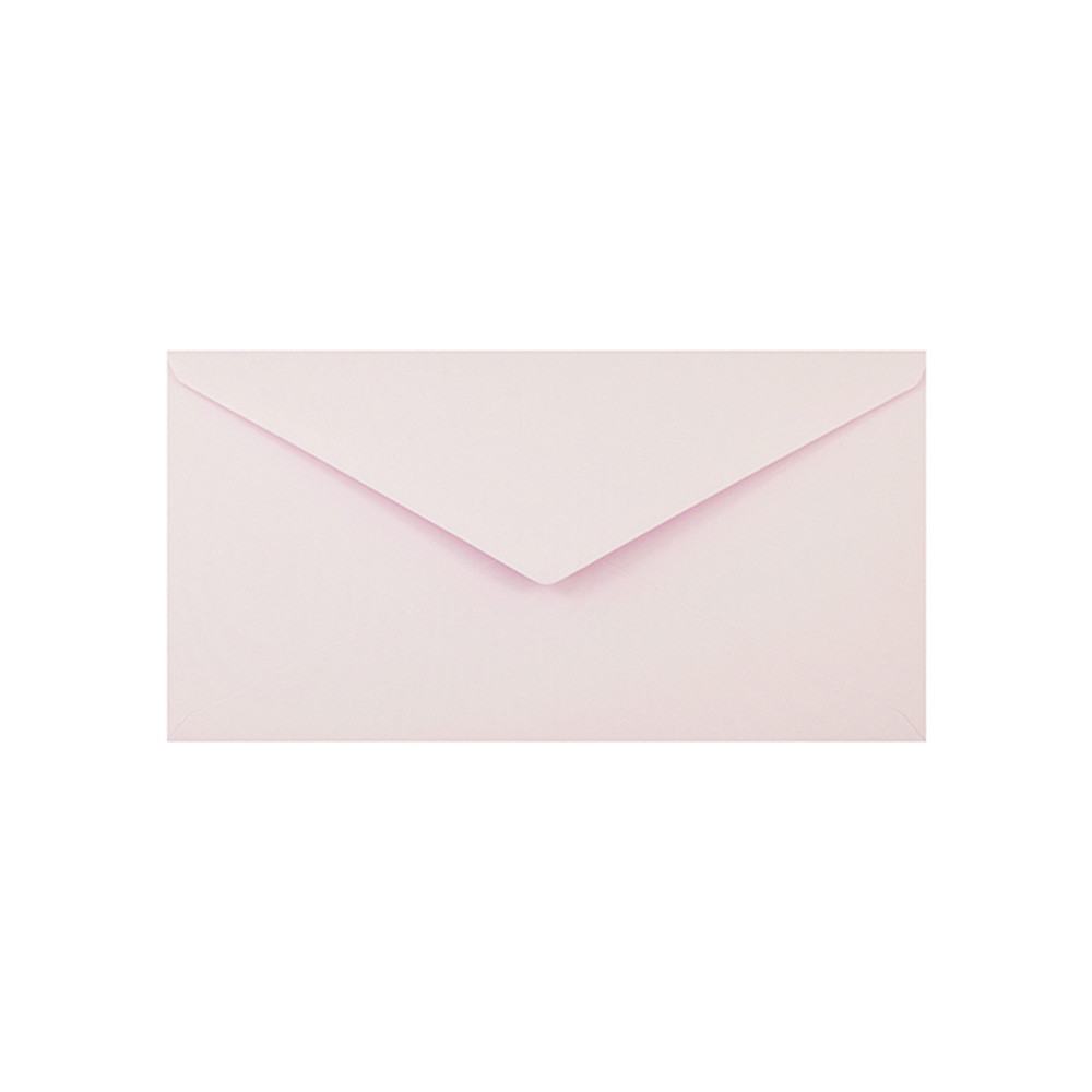 Koperta Keaykolour 120g - DL, Pastel Pink, jasnoróżowa